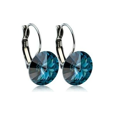 Nubis ocelové s krystaly Swarovski montana NBS12-MT