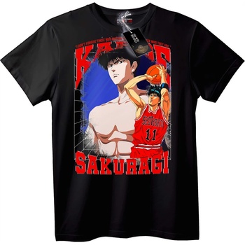 NOONEBRAND Тениска Slam Dunk Sakuragi Аниме - 2XL, Black