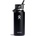 Hydro Flask Wide Mouth Water Bottle 946 ml (32 oz) with Flex Straw Cap - Black
