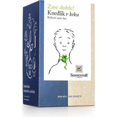 Sonnentor Bylinná směs Knedlík v krku 18 x 1,5 g