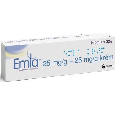 Emla 25 mg/g + 25 mg/g krém 1 x 30 g