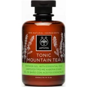 APIVITA Душ - гел с планински чай олимп , Apivita Tonic Mountain tea Body Shower Gel 300ml