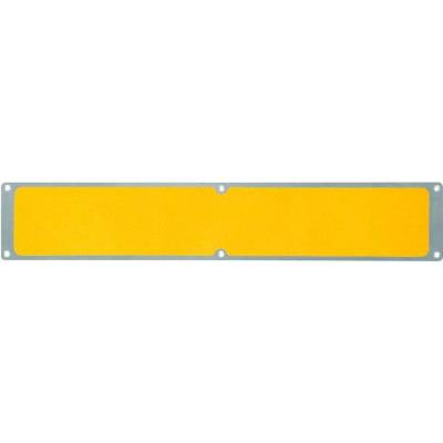 Protiskluzová podložka, aluminium m2, univerzální, žlutá, 635 x 114 mm