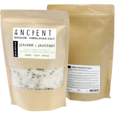 Ancient Wisdom Relax himalájska kúpeľová soľ 500 g