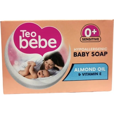 TEO BEBE бебешки сапун, Almond oil & Vitamin E, 75гр