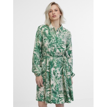 orsay Зелена и бежова дамска рокля ORSAY Orsay | Zelen | ЖЕНИ | XS