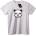 NOONEBRAND Тениска Свиреп Панда Skull - 2XL, Black