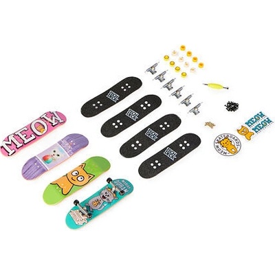 Tech Deck Spin Master Fingerboard čtyřbalení Meow – Zboží Dáma
