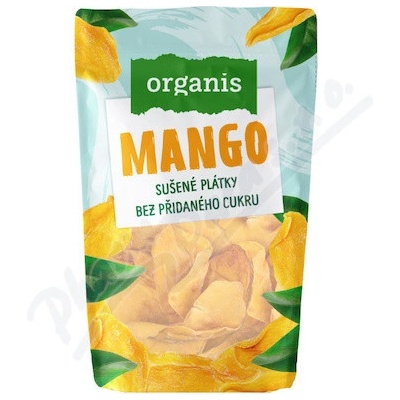 Organis Mango plátky sušené bez přid.cukru 500g