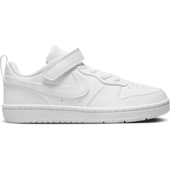 Image 1 of Nike Court Borough Low Recraft - White/White