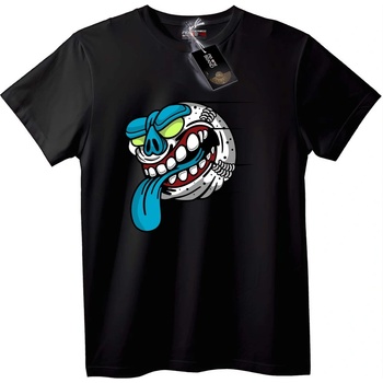 NOONEBRAND Тениска Цветен Skull - M, White