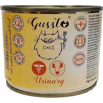 GUSSTO Cat Urinary s urolitiázou 200 g
