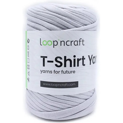 T-Shirt yarn Světle šedá