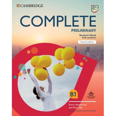 Complete Preliminary Second edition Student´s Book with answers with Online Practice