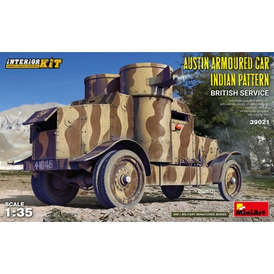 MiniArt Austin Armoured Car Indian Pattern British Service w/ Interior Kit 1:35