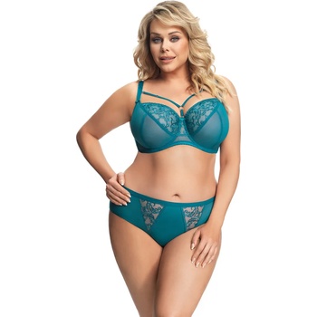 Image 1 of Gorsenia Макси сутиен с меки чашки в цвят тюркоаз caligari k674 eh-58601-lazurowy - Тюркоаз, размер 65h