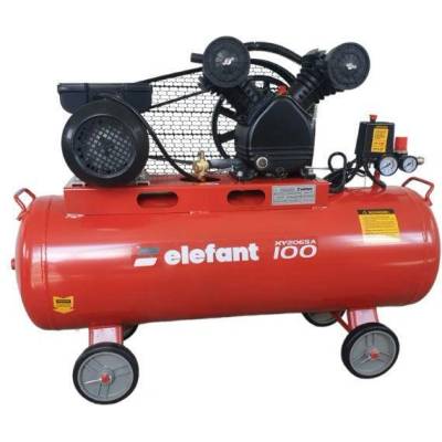 Въздушен компресор 100l elephant, 3 к. с. , 8 bar, 0, 33 м3/мин. 06097042 (12211)