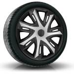 NRM капаци за колела 14", n-power bicolor сребристо-черен 4брой (vtv-pu-22946)