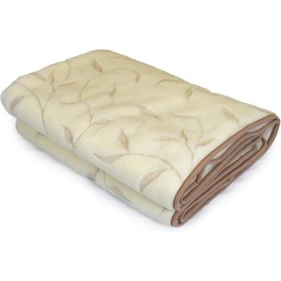 Ako v perinke deka z ovčej vlny merino obojstranná Fascia béžová 200x220
