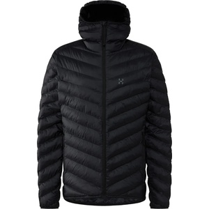 Haglöfs Мъжко синтетично яке Haglöfs Särna Mimic II Hood Synthetic jacket - True Black (004-7631-0312)