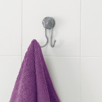 Metaltex ЗАКАЧАЛКА ЗА БАНЯ metaltex viva ДВОЙНА КУКА (40.48.02)