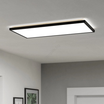 EGLO 901445-LED Плафон за баня ROVITO 17, 2W/230V 30x57 см IP44 черен (EG901445)