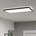 EGLO 901445-LED Плафон за баня ROVITO 17, 2W/230V 30x57 см IP44 черен (EG901445)
