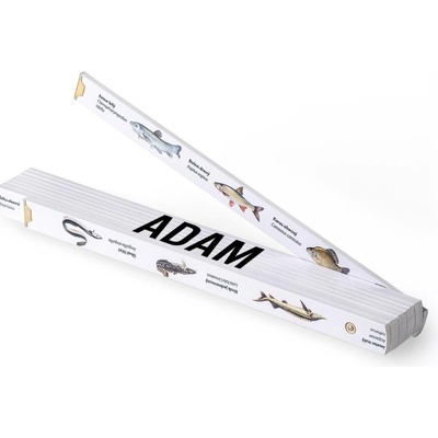 Metrie Block-52 Skládací metr pro rybáře 2m se jménem Adam