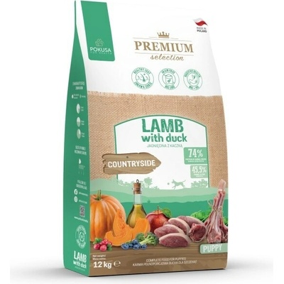 Pokusa Premium Selection Puppy Lamb with duck 12 kg