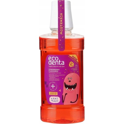 Ecodenta pro děti jahodová pro děti 250 ml