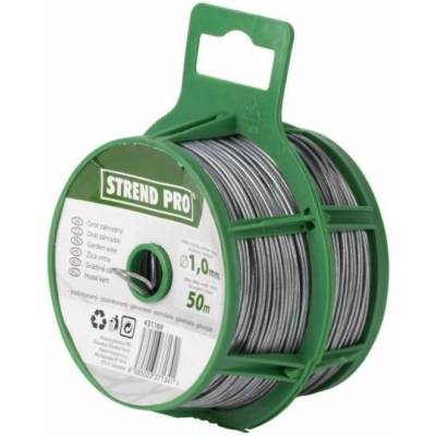 Drát Garden Wire Basket, 1 mm, vázací, zahradní, L-50 m, Zn
