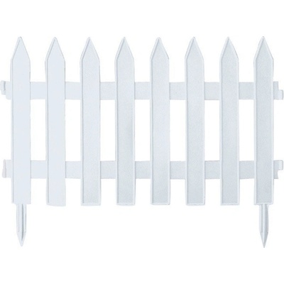 Zahradní okrasný plůtek Garden Classic bílý 35 cm / 3,2 m
