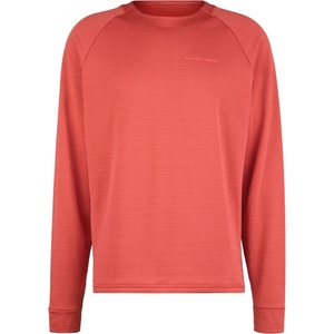 Endura Мъжка фланелка с дълъг ръкав за колоездене Endura Singletrack Fleece Cycling jersey - Brick Red - размер XXL (056-1604-0715)