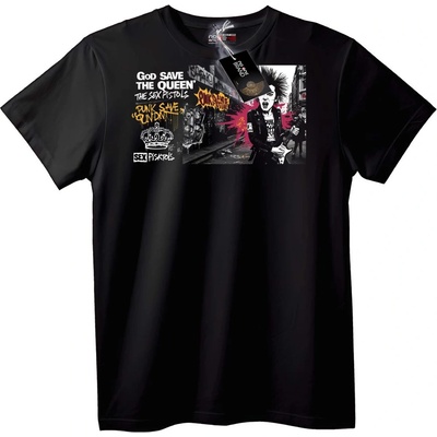 NOONEBRAND Тениска Sex Pistols Пънк Рок - S, Black