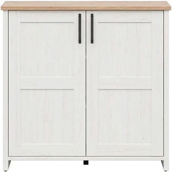 Image 1 of Black Red White Скрин с две врати loksa kom2d