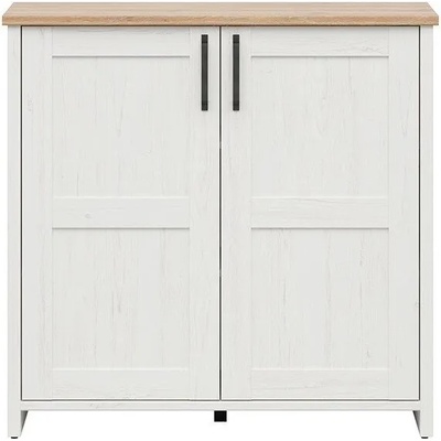 Black Red White Скрин с две врати loksa kom2d