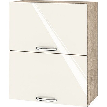 Image 1 of ИРИМ Горен кухненски шкаф Сити МФ-Крийм гланц-11-11 60 см