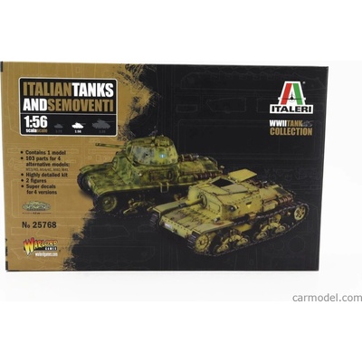 Italeri Talianeri Tank Semoventi Military 1935 / 1:56