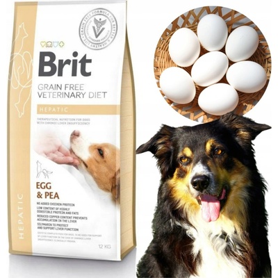 Brit Veterinary Diets GF Dog Hepatic 12 kg