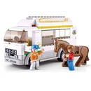 Sluban B0559 Town Vůz pro přepravu koní 170 ks