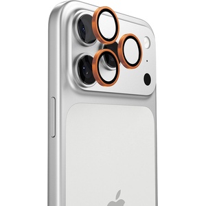 TORRAS Протектор за камера за iPhone 17 Pro / 17 Pro Max - Lensguard - Torras - Оранжев