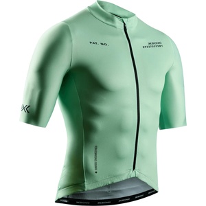 X-Bionic Мъжка фланелка с къс ръкав за колоездене X-Bionic Corefusion Ride Jersey S/S Cycling jersey - Digital Lime (056-3352-0412)