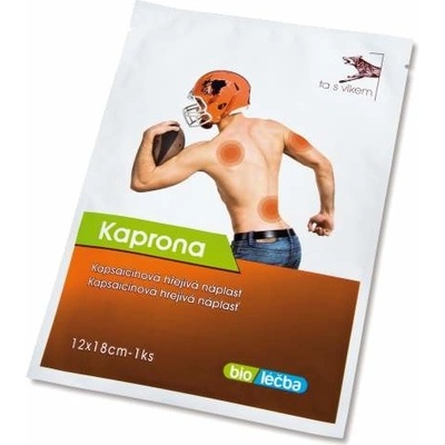 Kaprona XXL Kapsaicínová hrejivá náplasť 13 x 30,5 cm 1 ks