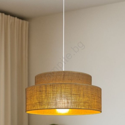 BELIS Пендел BOHO 1xE27/60W/230V Ø 40 см бежов (BE0916)