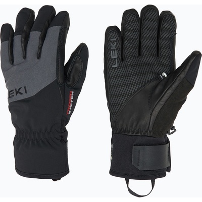 LEKI Мъжки скиорски ръкавици LEKI Pegas 3D GTX black/ graphite