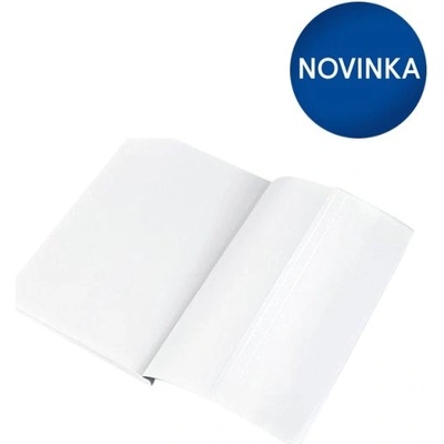 Obal na knihu transparentný s nastaviteľnou chlopňou 550 x 310 mm 10 ks