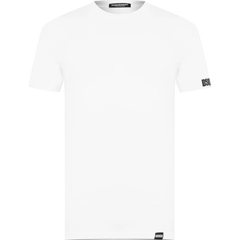 Dsquared2 Тениска DSQUARED2 Logo T-Shirt - White 100