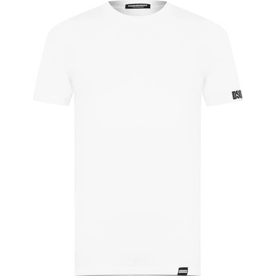 Dsquared2 Тениска DSQUARED2 Logo T-Shirt - White 100