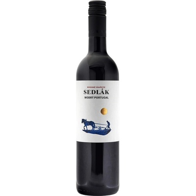 Sedlák Modrý portugal zemské Suché červené 2024 12,5% 0,75 l (holá láhev)