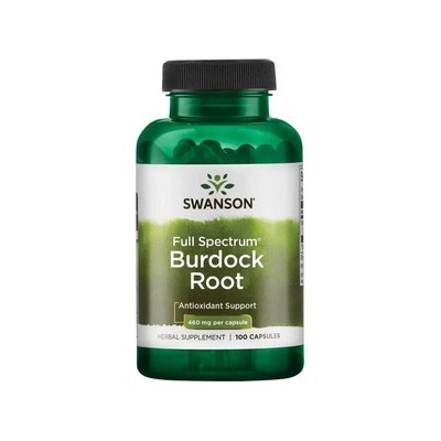 Swanson Burdock Root 100 kapsúl, 460 mg
